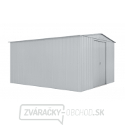 domček GLOBEL 1012 STRIEBORNÝ so strešným oknom gallery main image