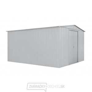 domček GLOBEL 1012 STRIEBORNÝ so strešným oknom gallery main image