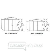 Záhradný domček MAXTORE 108 ZELENÝ náhled