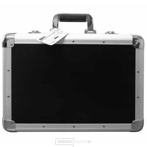 Kufor 450x320x140mm ALUMATE, čierna protipožiarna doska