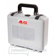 MAX Plastový kufor, 258x243xH 117,5mm, IP 67, farba transparentná gallery main image