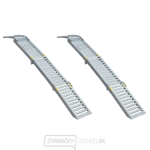 Nájazdové rampy 2,2 t, skladacie prenosné, sada 2 ks Nájazdové rampy 2,2 t, skladacie prenosné, sada 2 ks gallery main image