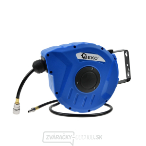 Samonavíjací bubon s hadicou na stlačený vzduch 10 m, pripojenie 1/4 Samonavíjací bubon s hadicou na stlačený vzduch 10 m, pripojenie 1/4