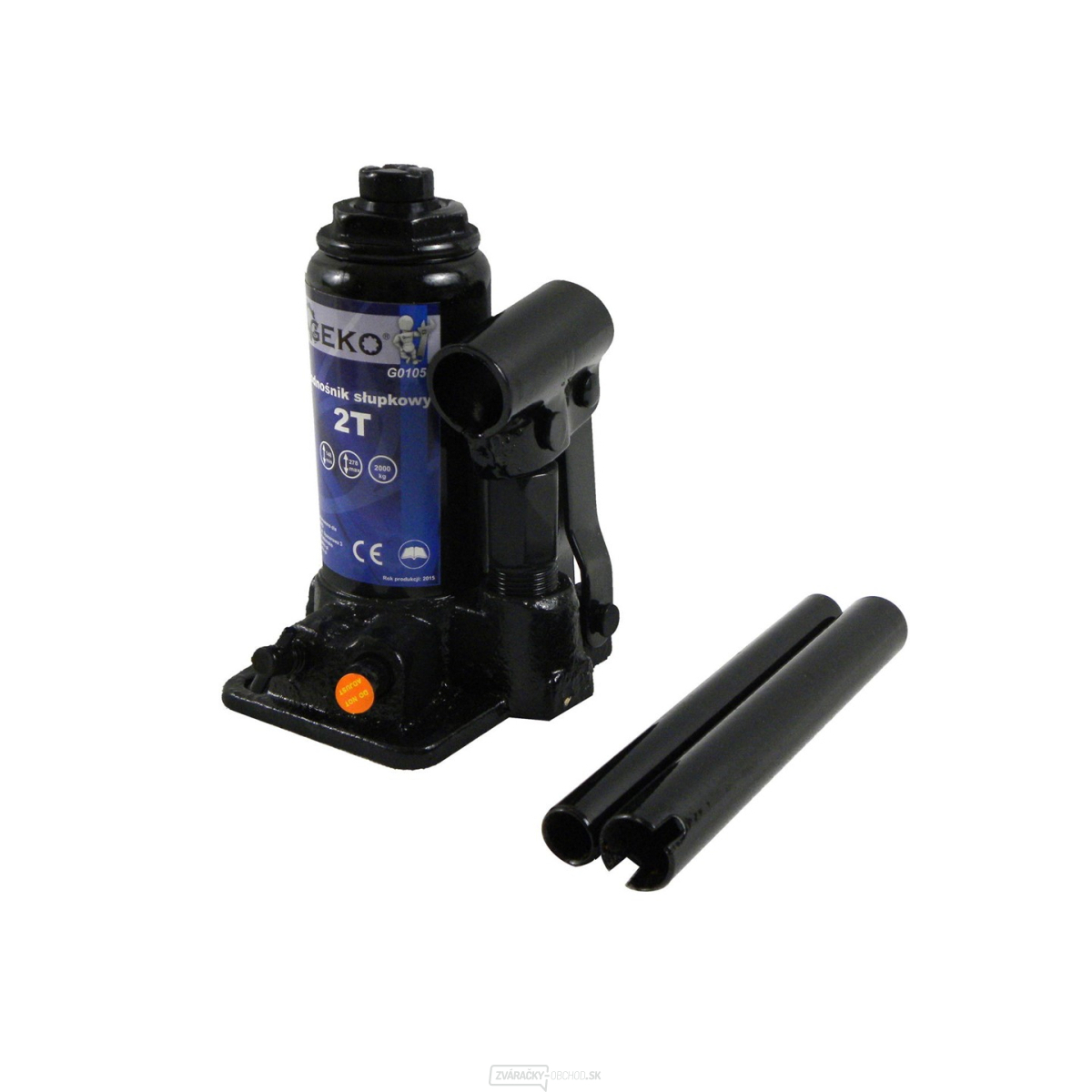 Hydraulický zdvihák - bábika 2 t, zdvih 148-278 mm