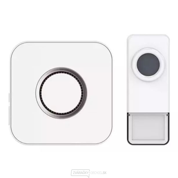 Zvonček bezdrôtový Geti GWD 307W na batérie Zvonček bezdrôtový Geti GWD 307W na batérie gallery main image