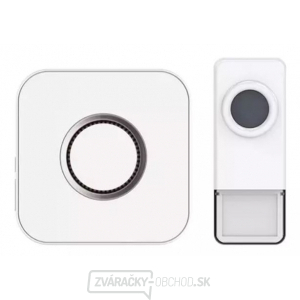 Zvonček bezdrôtový Geti GWD 307W na batérie Zvonček bezdrôtový Geti GWD 307W na batérie gallery main image