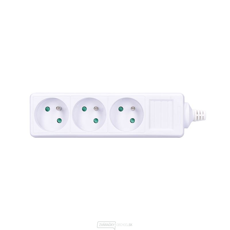 Solight viacnásobná zásuvka, 3 zásuvky