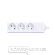 Solight viacnásobná zásuvka, 3 zásuvky Solight viacnásobná zásuvka, 3 zásuvky gallery main image
