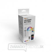 Solight LED SMART WIFI žiarovka, klasický tvar, 15W, E27, RGB, 270 °, 1350lm Náhľad
