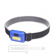 Solight čelová LED COB svietidlo, 3W, modrá gallery main image