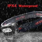 Solight čelové LED svietidlo, 3W + červené svetlo, 3x AAA Náhľad