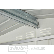 Domček GLOBEL 108 ZELENÝ so strešným oknom náhled