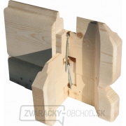 Drevený domček KARIBU STAVANGER 2 (82877) natur náhled