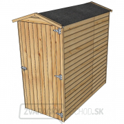 drevený domček SOLID ANITA 2 - 90 x 183 cm (S858-1) gallery main image