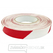 Protišmyková samolepiaca páska 25mm/18,3m - červeno/biela Protišmyková samolepiaca páska 25mm/18,3m - červeno/biela gallery main image