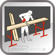 Stavebná koza staviteľná 740-1240mm Stavebná koza staviteľná 740-1240mm náhled