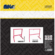 Stavebná koza staviteľná 740-1240mm Stavebná koza staviteľná 740-1240mm náhled