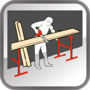 Stavebná koza 750x450x750mm náhled