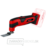 Multifunkčný aku prístroj TC-MG 18 Li-Solo Náhľad