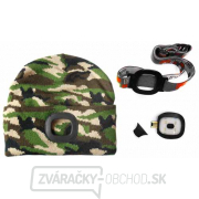 Čiapka s LED svetlom - maskovacia Čiapka s LED svetlom - maskovacia gallery main image