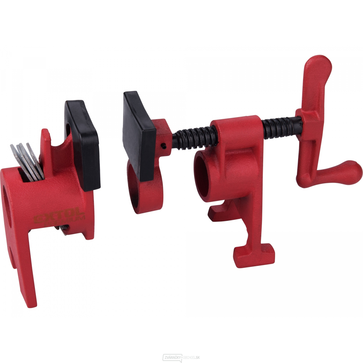 Zvierka rúrková nastaviteľná, fixácia na pevnom konci pomocou rúrky s vonkajším závitom DN 20 - 3/4" -26,9mm