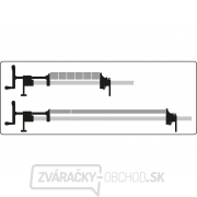 Zvierka rúrková nastaviteľná, fixácia na pevnom konci pomocou rúrky s vonkajším závitom DN 20 - 3/4