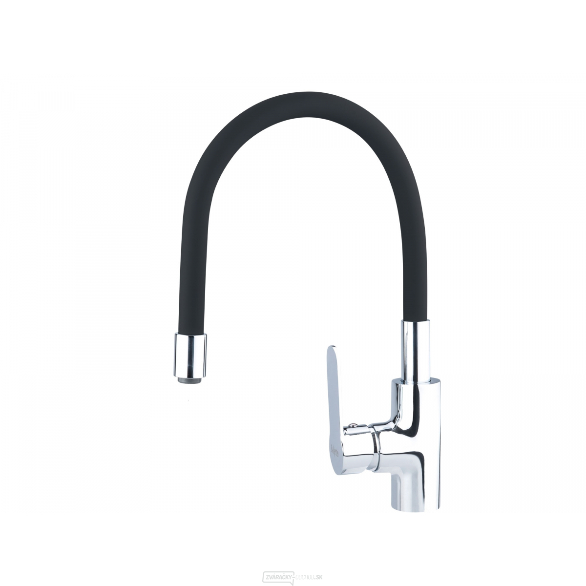 Batéria umývadlová, stojanková s flexibilným ramienkom, 35mm, čierna
