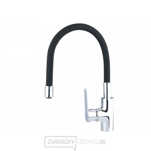 Batéria umývadlová, stojanková s flexibilným ramienkom, 35mm, čierna Batéria umývadlová, stojanková s flexibilným ramienkom, 35mm, čierna gallery main image