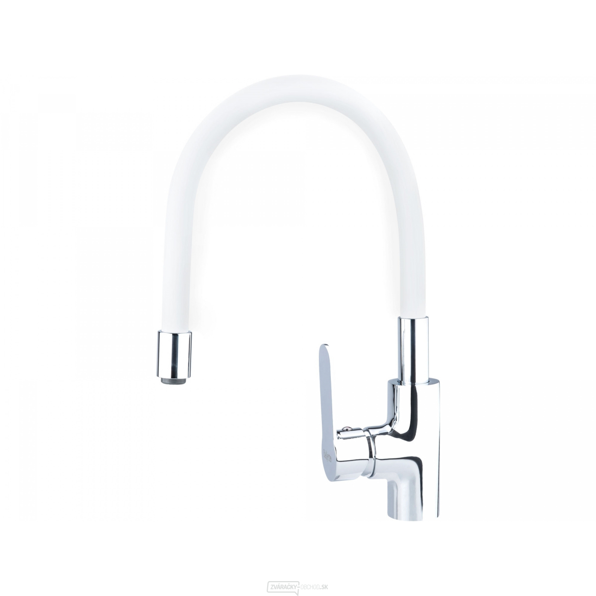Batéria umývadlová, stojanková s flexibilným ramienkom, 35mm, biela