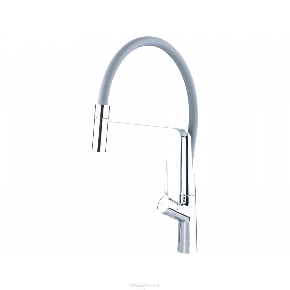 Batéria umývadlová, stojanková s flexibilným ramienkom, 25mm, šedá