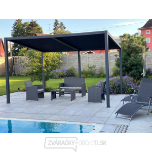 Hliníková pergola LANITPLAST BIOCLIMATIC 43