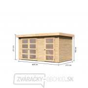 drevený domček KARIBU MÜHLENTRUP (14522) SET Náhľad