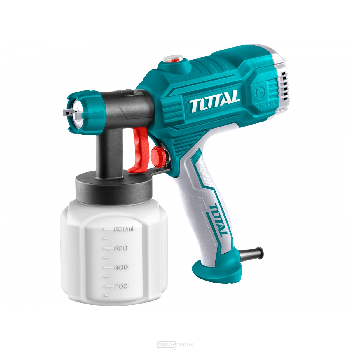 Striekacia pištoľ na farbu TOTAL, 450W, industrial