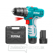 Vŕtací skrutkovač aku, 12V Li-ion (2x), 1500mAh gallery main image