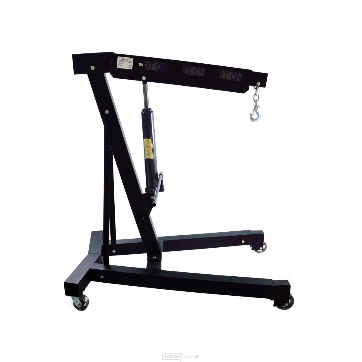 Dielenský žeriav „žirafa“ pojazdný, extra nosnosť 3 t, maximálny zdvih 2.5 m