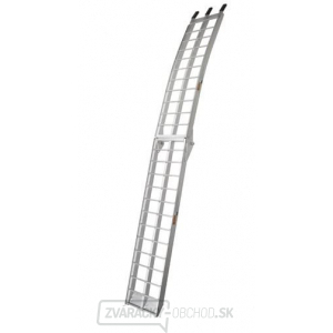 Skladacia rampa, pre ťažšie motocykle, nosnosť 340 kg, dĺžka 226 cm, hliník gallery main image