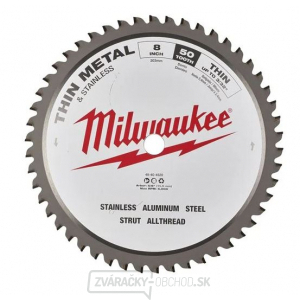 Milwaukee Pílový kotúč na kov CSB PM 203x5/8x1.8x50