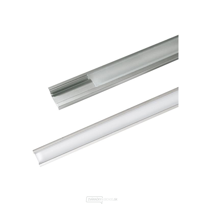 AL profil AR1 nový 24,7x7mm pre LED pásy, na zapustenie, vrátane plexiskla 2m AL profil AR1 nový 24,7x7mm pre LED pásy, na zapustenie, vrátane plexiskla 2m gallery main image