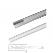 AL profil AR1 nový 24,7x7mm pre LED pásy, na zapustenie, vrátane plexiskla 2m AL profil AR1 nový 24,7x7mm pre LED pásy, na zapustenie, vrátane plexiskla 2m gallery main image
