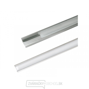 AL profil AR1 nový 24,7x7mm pre LED pásy, na zapustenie, vrátane plexiskla 2m AL profil AR1 nový 24,7x7mm pre LED pásy, na zapustenie, vrátane plexiskla 2m gallery main image