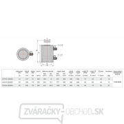 Univerzálny dvojčinný hydraulický valec HHYG-10250S Náhľad