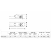 Hydraulické nožné čerpadlo HHB-800B Náhľad