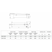 Ručné hydraulické čerpadlo HHB-700E Náhľad