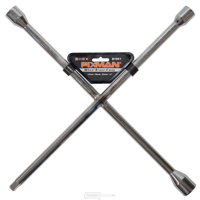 Krížový kľúč na matice/skrutky kolies FIXMAN B1051