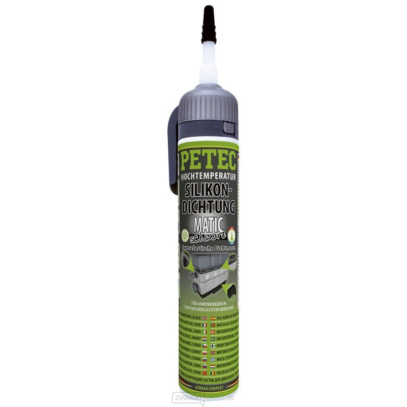 PETEC 97720 Silikónový tmel, čierny