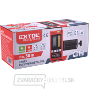 Prijímač-detektor laser. lúča, červeného i zeleného náhled