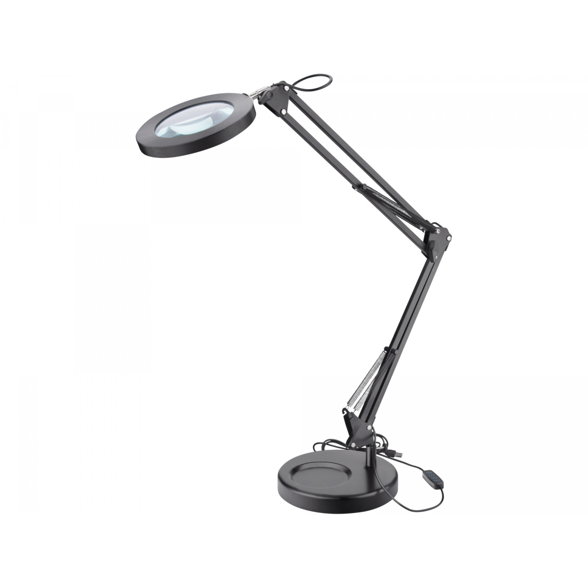 Lampa stolná s lupou, USB napájanie, 1300lm, 3 farby svetla, 5x zväčšenie
