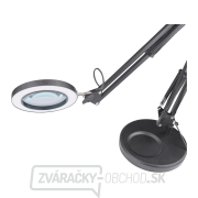 Lampa stolná s lupou, USB napájanie, 1300lm, 3 farby svetla, 5x zväčšenie náhled
