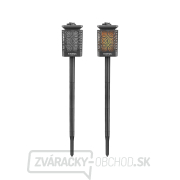 Pochodeň LED s plameňom, solárne nabíjanie, 12x LED Náhľad