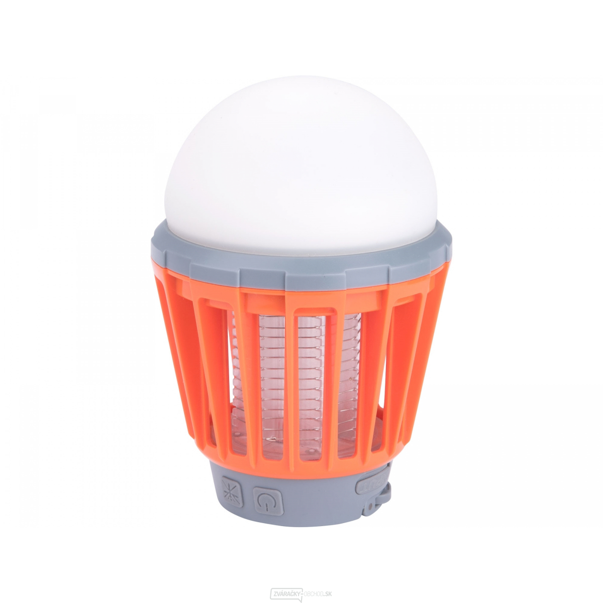 Lampáš turistický s lapačom komárov, 180lm, USB nabíjanie, 3x 1W LED